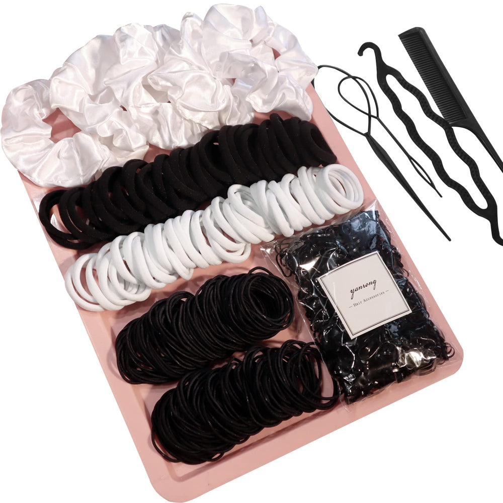 YANRONG 755pcs hair accessories set packaging showcases diverse styling options for daily looks.