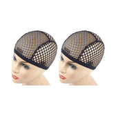 YANTAISIYU stretchable wig cap in black provides comfortable, breathable wear for braided wigs.