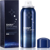 Yaper body glitter spray bottle close-up showing sparkling finish for festival looks.