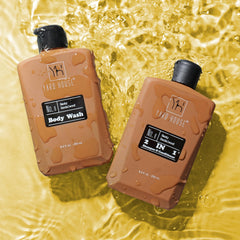 Yard House body lotion bottle illustrating nourishing hydration