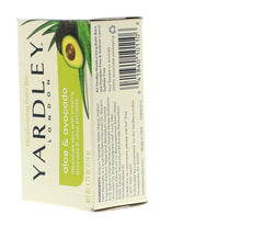 Yardley London fresh aloe bar emits green herbal and citrus lather
