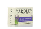 Yardley London lavender moisturizing bar close-up, daily skin hydration visual