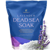 Yareli magnesium flakes lavender bottle for a calming bath soak.