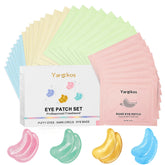 Yargkos 24K gold eye patch closeup with hydration boost.