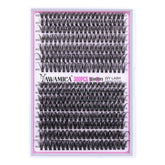 Yawamica DIY Lash Extension Kit 300pcs close-up for at-home lash DIY and salon-like results