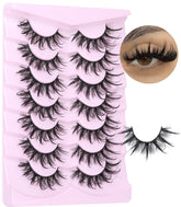 Yawamica wispy manga lashes close-up for dramatic everyday glam