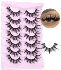 Yawamica wispy manga lashes close-up for dramatic everyday glam