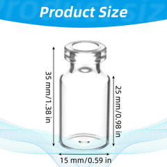 YBEATY sealed injection port vial demonstrates leak-proof design for on-the-go samples.