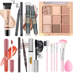 YBUETE 9-color eyeshadow palette for versatile day-to-night looks