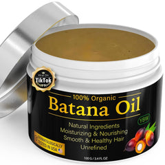 YBW Raw Batana Oil pour for easy pre-wash nourishment.