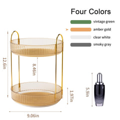 YCIA&DONE amber gold rotation mechanism closeup with smooth micro-sound operation