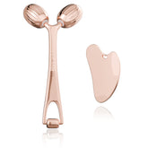 Yeamon gua sha facial stone closeup for soothing massage and cooling relief.