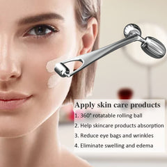 Yeamon stainless steel gua sha stone with smooth edges for comfortable gliding.