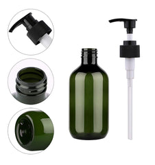 Yebeauty green 10oz bottle cap open showing easy refilling and wide opening.