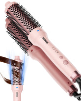 YeCheer thermal brush barrel close-up with ceramic coating for even heat