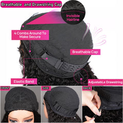 Yeelice Hair natural-edge weft demonstrates seamless blend with your own hair.