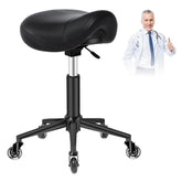 YEEZEE Saddle Stool assembly shows quick, tool-free setup for instant use