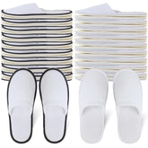Yeios disposable slippers closed-toe pack—bulk 20 pairs for hotels and guests, easy to stock.