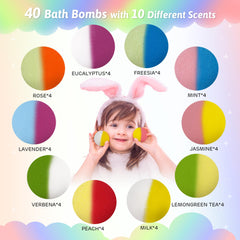 Yekery bath bombs with toy inside reveal marine creature for ocean-inspired bath fun