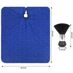 YELEGAI neck duster brush in black cleans around neck and ears after a haircut.