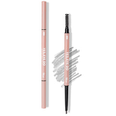 YES.EYE DO light grey eyebrow pencil closeup showing natural shade for mature brows