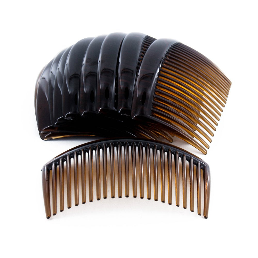 Yeshan 3.2-inch plastic hair side comb with teeth for daily wear.