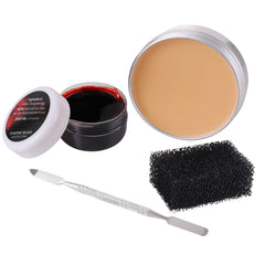 Yeweian scar wax kit scene shot showing realistic wound texture for Halloween