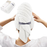 YFONG X-Large Hair Towel Wrap in microfiber fabric for fast drying.