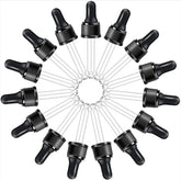 YGDZ 15ml glass dropper top close-up for precise essential oil dispensing