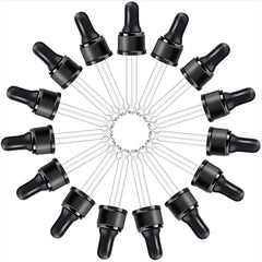 YGDZ 15ml glass dropper top close-up for precise essential oil dispensing