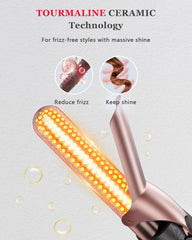 YGOVVK ceramic wand 1.0 inch for natural curls and bounce