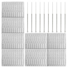 YGQQOY professional 100pcs disposable pimple needles closeup for precise blemish removal
