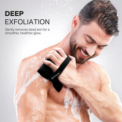 Yiclick Exfoliating Body Scrubber soft cotton side for gentle cleansing