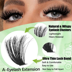 YIDUO lash remover 5ml for easy cleanup after clustering