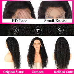 YIJUNDEMA pre-plucked baby hair detail for natural-looking hairline and realism.