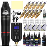 YILONG tattoo gun body with slim ergonomic grip for beginner comfort.