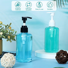 Yinder leak-proof pump bottle design prevents spills during travel