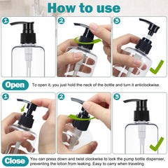 Yinder travel-size 10oz bottles protect liquids without leakage