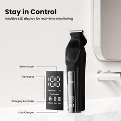 Yineel HC600 7500rpm motor close-up for fast, efficient grooming