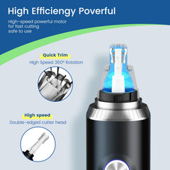 Yinowt trimmer USB-C charging for quick, long-lasting power on the go
