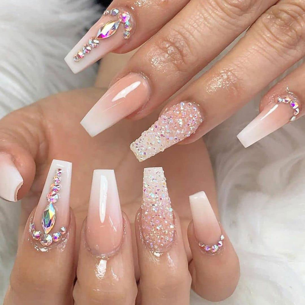 Yivaiks 24-piece press-on nails set for elegant event-ready nails.
