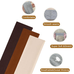 Yiwafu sweat-absorbing headbands in solid colors for sports