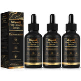 YKDILYHH 5% Minoxidil bottle close-up showing precise topical application for scalp.