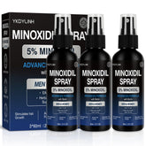 YKDYLINH 5% Minoxidil spray bottle front view for easy daily regrowth routine