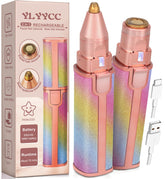 YLYYCC nose-trim tip provides precise nasal grooming with gentle, skin-safe design.