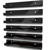YMVV 15-inch nail polish rack left view enables easy color selection for salons