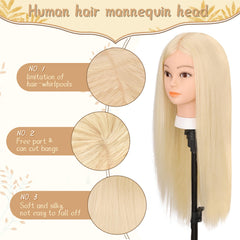 Yofuly 26-inch hair close-up highlights natural texture and styling responsiveness