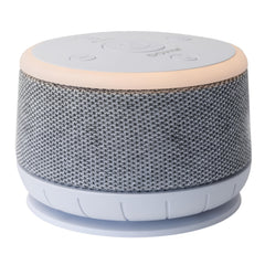 Yogasleep Dohm Nova front view on a bedside table showing compact form for sleep masking.