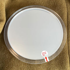 YoHumk anti fog coating keeps the mirror clear during hot showers