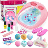 Yoloflix spa day gift set box for gifting and pretend spa play